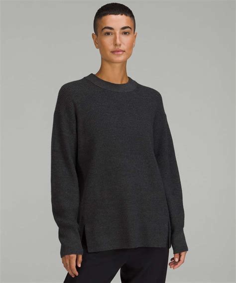 Wool Blend Crewneck 